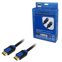 LogiLink CHB1105 - 5 m - HDMI Typ A (Standard) - HDMI Typ A (Standard) - 10,2 Gbit/s - Schwarz - Blau