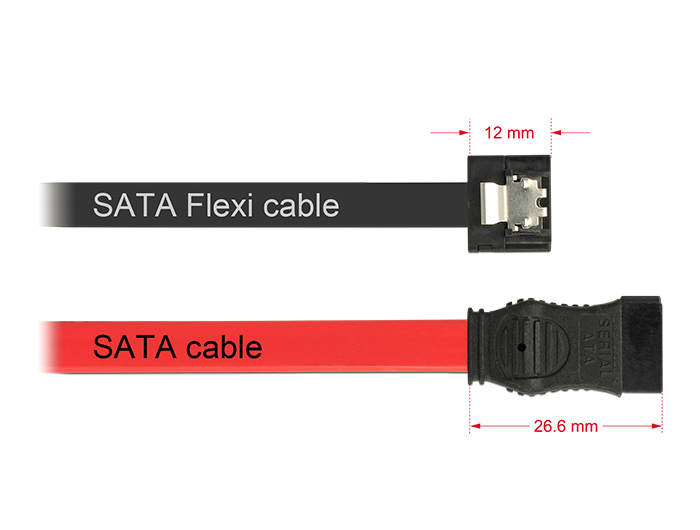 Delock FLEXI - SATA-Kabel - Serial ATA 150/300/600