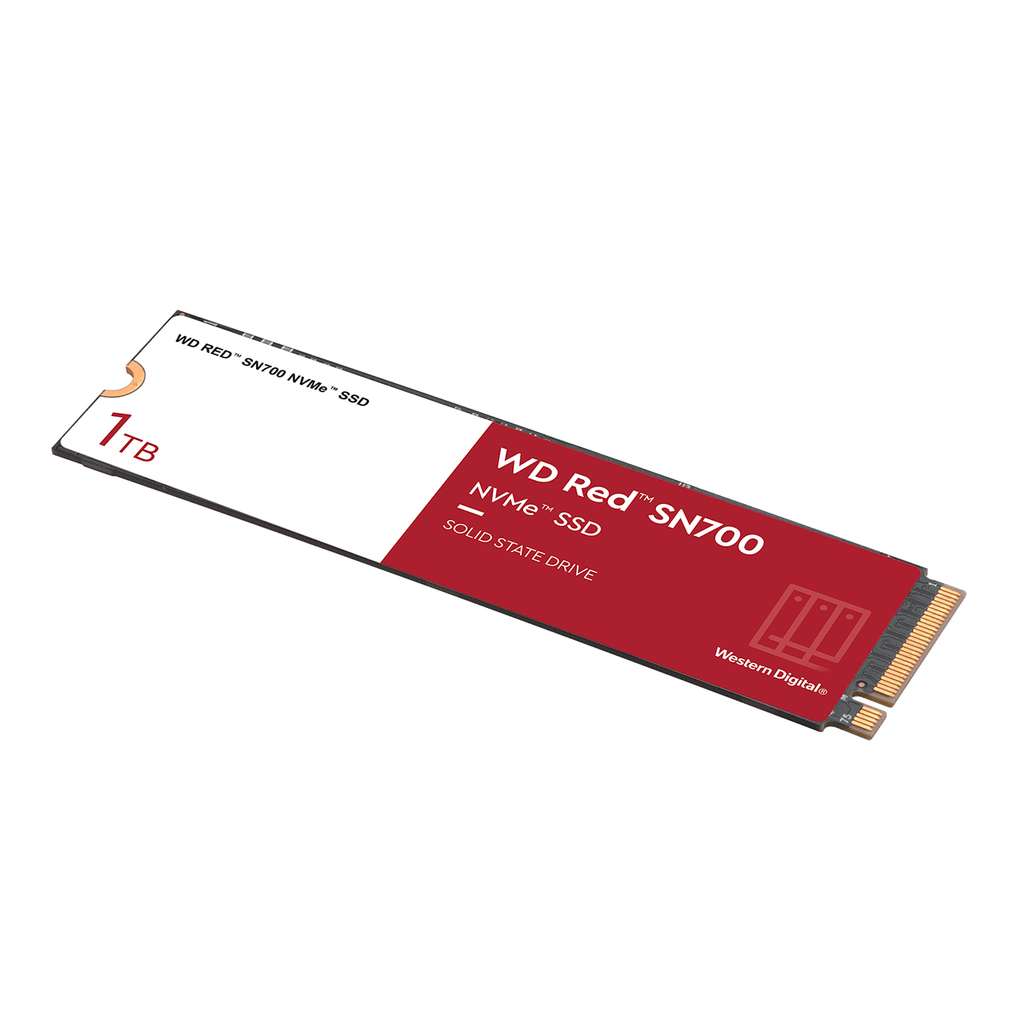 WD SSD Red SN700 1TB NVMe M.2 PCIE Gen3 - Solid State Disk - NVMe