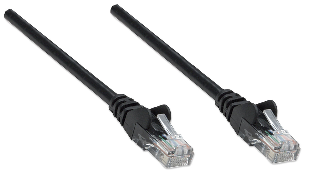 Intellinet Netzwerkkabel - Cat5e - U/UTP - CCA - Cat5e-kompatibel - RJ45-Stecker/RJ45-Stecker - 20,0 m - schwarz - 20 m - Cat5e - U/UTP (UTP) - RJ-45 - RJ-45 - Schwarz