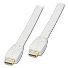 Lindy HDMI 1.3/1.4 Premium Flachkabel Weiss - Kabel