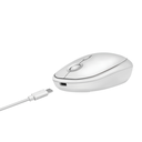 LogiLink optical Maus 2.4 GHz weiß Bluetooth wireless - Maus - Optisch