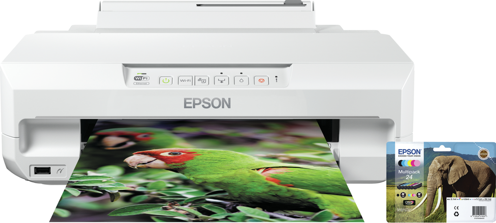 Epson Expression Photo XP-55 - Tintenstrahl - 5760 x 1400 DPI - A4 (210 x 297 mm) - Randloser Druck - Doppeltdruck - WLAN