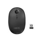 LogiLink optical Maus 2.4 GHz black Bluetooth wireless - Maus - Optisch