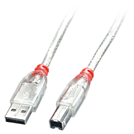 Lindy USB-Kabel - USB (M) bis USB Typ B, 4-polig (M) - 3 m ( USB/USB 2.0 )