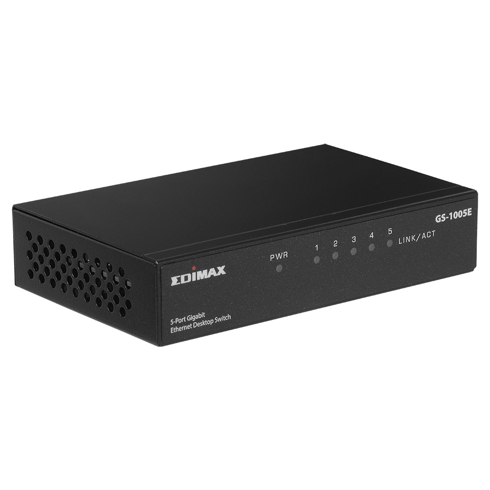 Edimax GS-1005E - Unmanaged - Gigabit Ethernet (10/100/1000) - Wandmontage