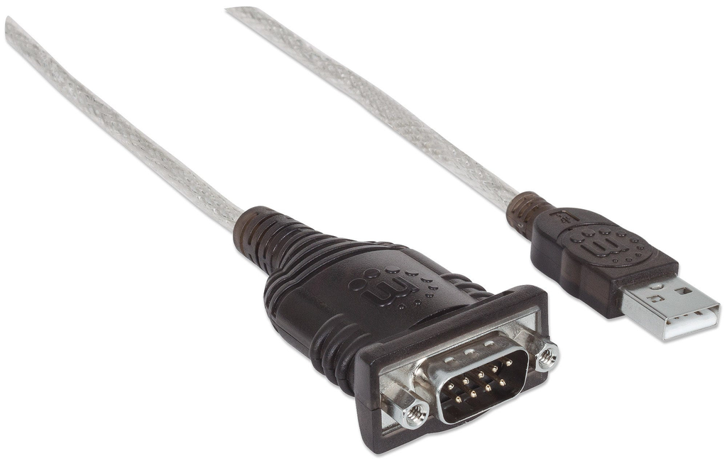 Manhattan Kabel USB / seriell - USB (M) bis DB-9 (M) - 45 cm