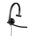 Logitech USB Headset H570e - Kopfhörer - Kopfband - Büro/Callcenter - Schwarz - Monophon - Verkabelt