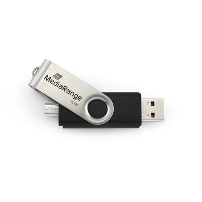 MEDIARANGE USB-Stick 8 GB USB combo mit Micro - USB-Stick - 8 GB
