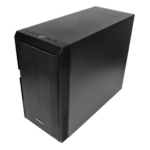 Antec P5 - Micro Tower - PC - Kunststoff - Stahl - Schwarz - ITX,Micro ATX - Heimbüro