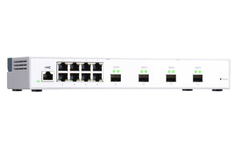 QNAP QSW-M408S - Managed - L2 - Gigabit Ethernet (10/100/1000) - Vollduplex