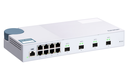 QNAP QSW-M408S - Managed - L2 - Gigabit Ethernet (10/100/1000) - Vollduplex