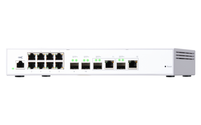 QNAP QSW-M408-2C - Managed - L2 - 10G Ethernet (100/1000/10000) - Vollduplex