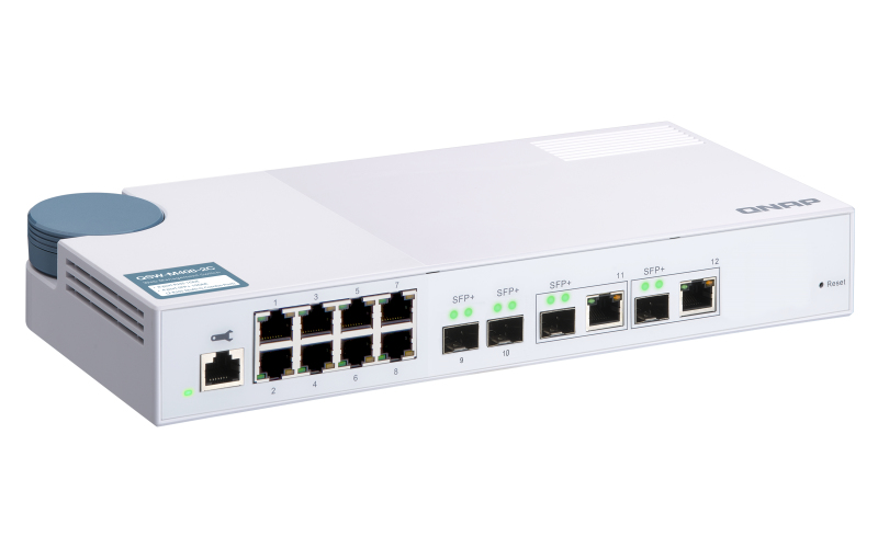 QNAP QSW-M408-2C - Managed - L2 - 10G Ethernet (100/1000/10000) - Vollduplex