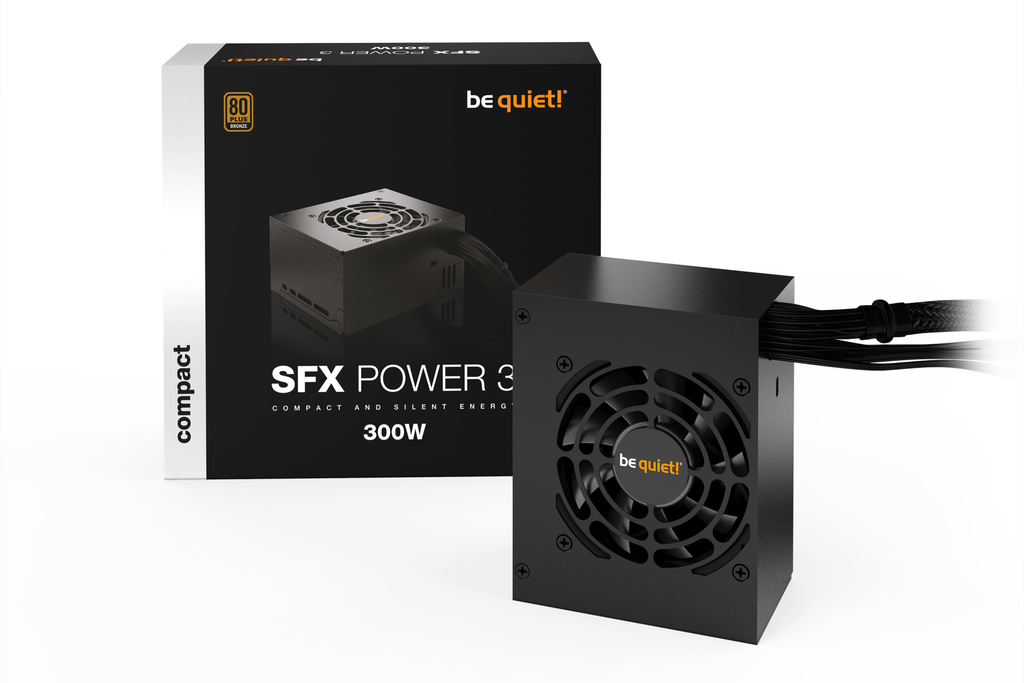Be Quiet! SFX POWER 3 300W - 300 W - 100 - 240 V - 350 W - 50/60 Hz - 5/2 A - 5 A