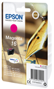 Epson Pen and crossword Singlepack Magenta 16 DURABrite Ultra Ink - Standardertrag - Tinte auf Pigmentbasis - 3,1 ml - 165 Seiten - 1 Stück(e)