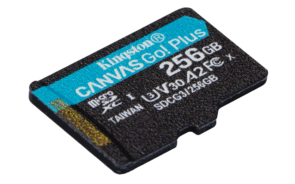 Kingston Canvas Go! Plus - 256 GB - MicroSD - Klasse 10 - UHS-I - 170 MB/s - 90 MB/s