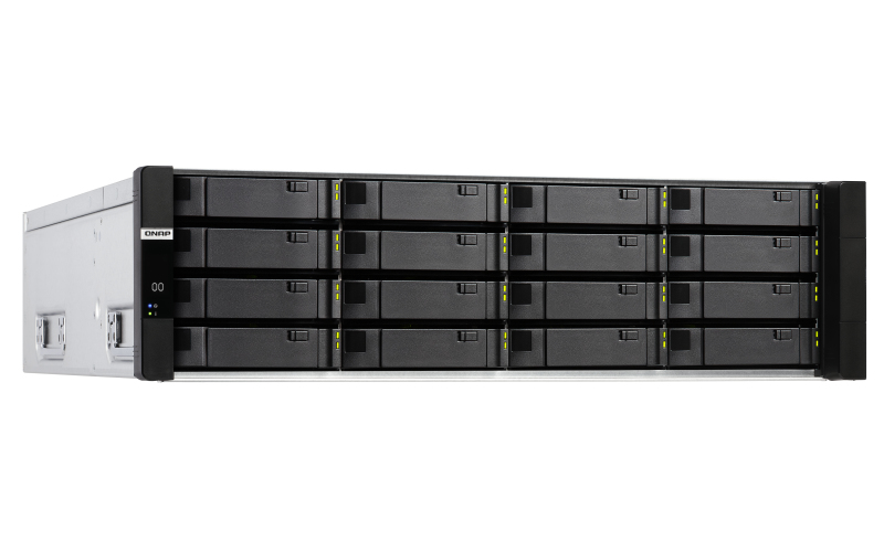 QNAP ES1686dc - NAS - Rack (3U) - Intel® Xeon® D - D-2142IT - Schwarz