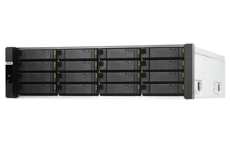 QNAP ES1686dc - NAS - Rack (3U) - Intel® Xeon® D - D-2142IT - Schwarz