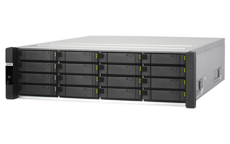 QNAP ES1686dc - NAS - Rack (3U) - Intel® Xeon® D - D-2142IT - Schwarz