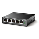TP-LINK TL-SG1005LP - Unmanaged - Gigabit Ethernet (10/100/1000) - Power over Ethernet (PoE) - Wandmontage