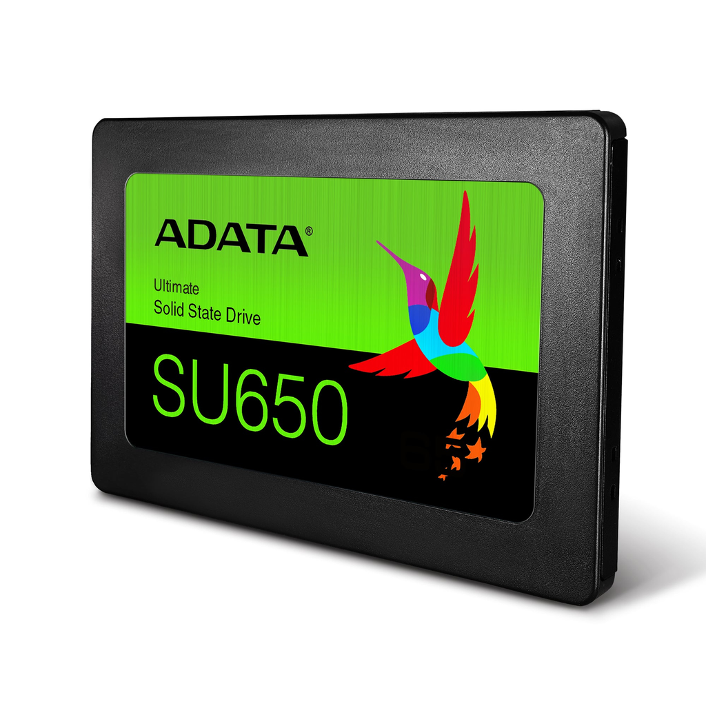ADATA Ultimate SU650 - SSD - 512 GB - intern - 2.5" (6.4 cm) - SATA 6Gb/s - Solid State Disk - Serial ATA