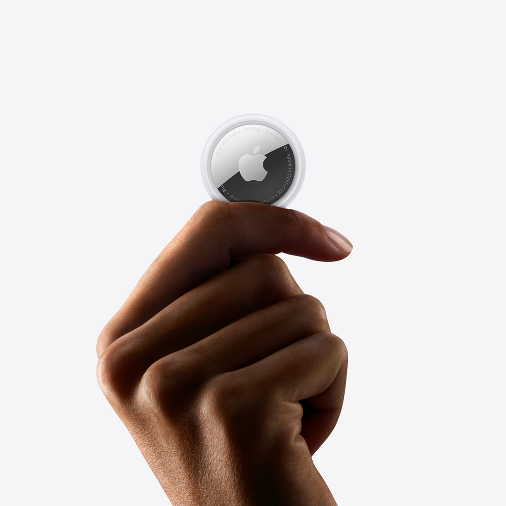Apple AirTag - Silber - Weiß - iOS 14.5 - IP67 - CR2032 - 3,19 cm - 8 mm