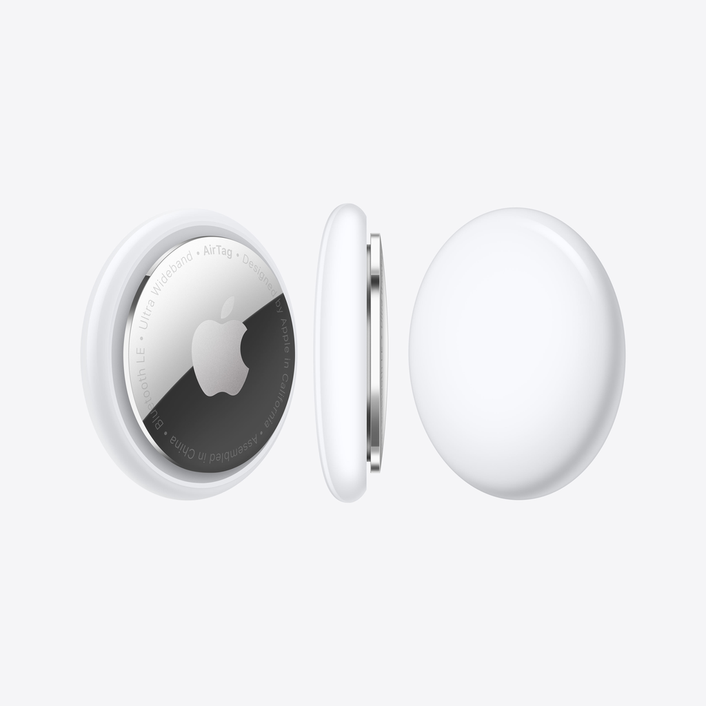 Apple AirTag - Silber - Weiß - iOS 14.5 - IP67 - CR2032 - 3,19 cm - 8 mm