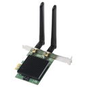 Edimax EW-7833AXP - Verkabelt - PCI Express - WLAN / Bluetooth - Wi-Fi 6 (802.11ax) - 2400 Mbit/s - Schwarz