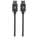 Manhattan USB 2.0 Typ C-Kabel - Typ C-Stecker auf Typ C-Stecker - 480 Mbit/s - 1 m - schwarz - 1 m - USB C - USB C - USB 2.0 - 480 Mbit/s - Schwarz