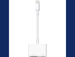 Apple Lightning Digital AV Adapter - Adapter - Digital / Daten, Digital / Display / Video, Video / Analog 12 m - 19-polig