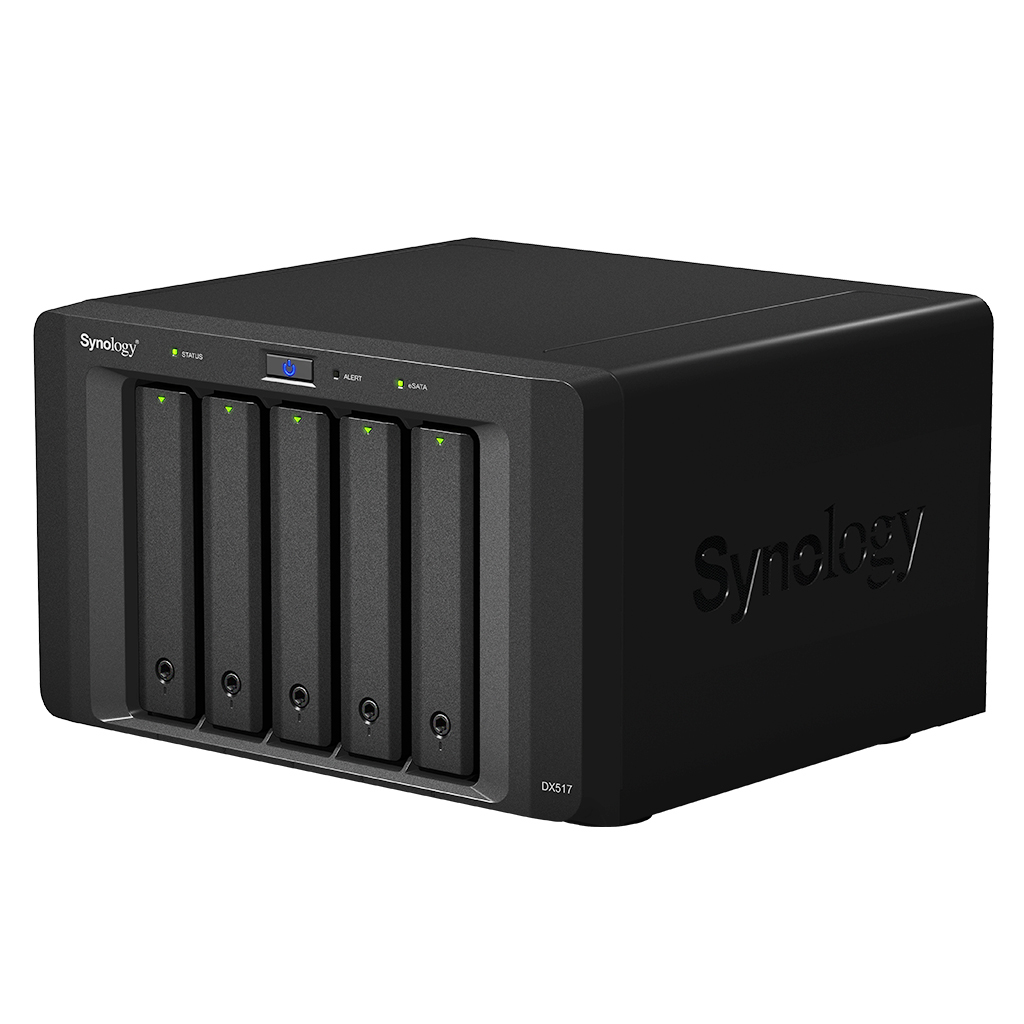 Synology DX517 - 3,91 kg - Desktop - Schwarz