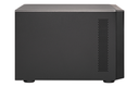 QNAP TL-D800S - HDD / SSD-Gehäuse - 2.5/3.5 Zoll - Serial ATA II,Serial ATA III - 6 Gbit/s - Hot-Swap - Schwarz - Grau