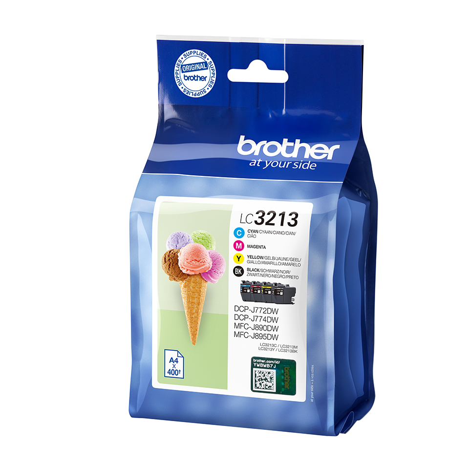 Brother LC-3213VALDR - Original - Tinte auf Pigmentbasis - Schwarz - Cyan - Magenta - Gelb - Brother - Multi pack - DCP-J572DW DCP-J772DW DCP-J774DW MFC-J491DW MFC-J497DW