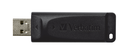 Verbatim Slider - USB-Stick 64 GB - Schwarz - 64 GB - USB Typ-A - 2.0 - 10 MB/s - Dia - Schwarz