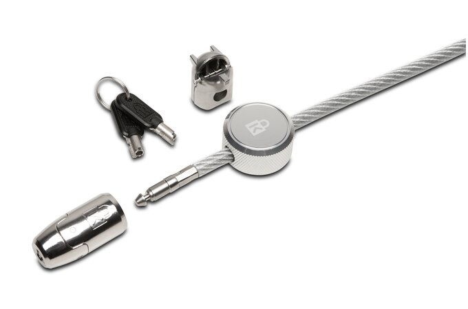 Kensington Mac Pro® & Pro Display XDR® Locking Kit - 2,44 m - Kensington - 2 Schlüssel - Karbonstahl - Silber
