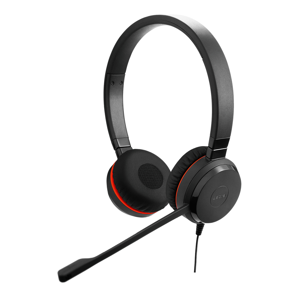 Jabra Evolve 20SE UC Stereo - Kopfhörer - Kopfband - Büro/Callcenter - Schwarz - Binaural - Lautstärke + - Lautsärke -