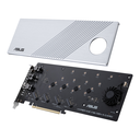 ASUS Hyper M.2 x16 Gen 4 - PCIe - M.2 - PCIe 4.0 - Silber - PC - Aktiv