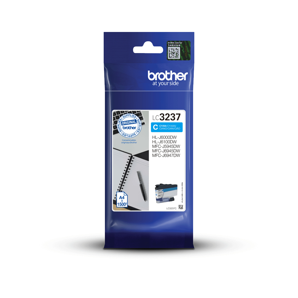 Brother LC-3237C - Original - Cyan - Brother - HL-J6000DW HL-J6100DW MFC-J6947DW MFC-J5945DW - 1 Stück(e) - Tintenstrahldrucker