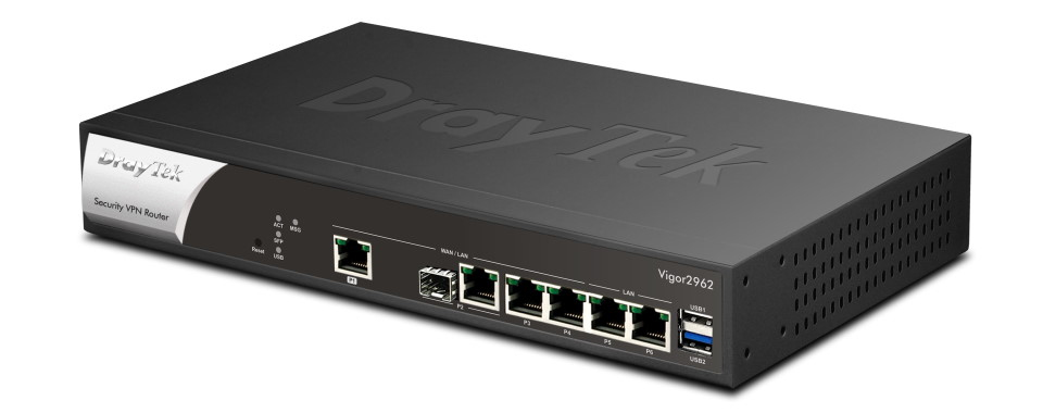 Draytek Vigor 2962 Dual WAN Security Firewall VPN Rou. retail - Router - WLAN