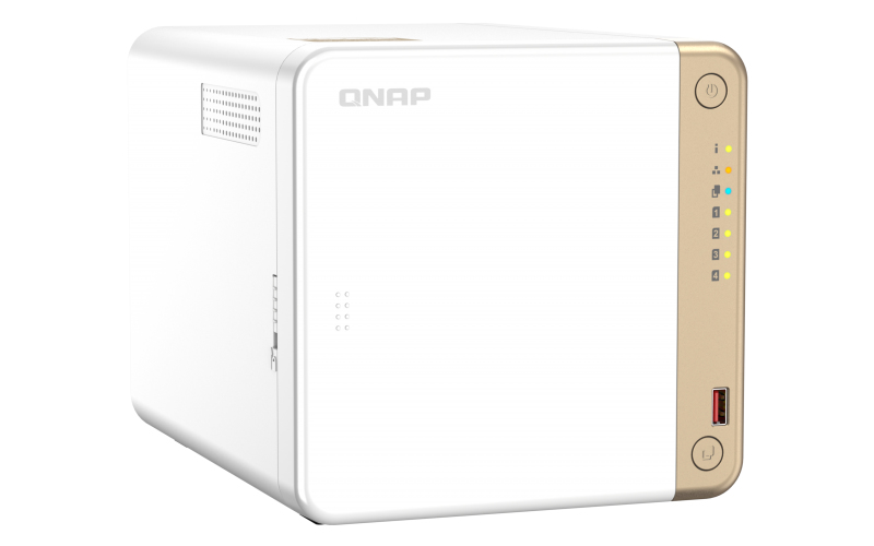 QNAP TS-462-2G 4 Bay 2 GB DDR41x 2.5GbE 2x US - USB 2.0