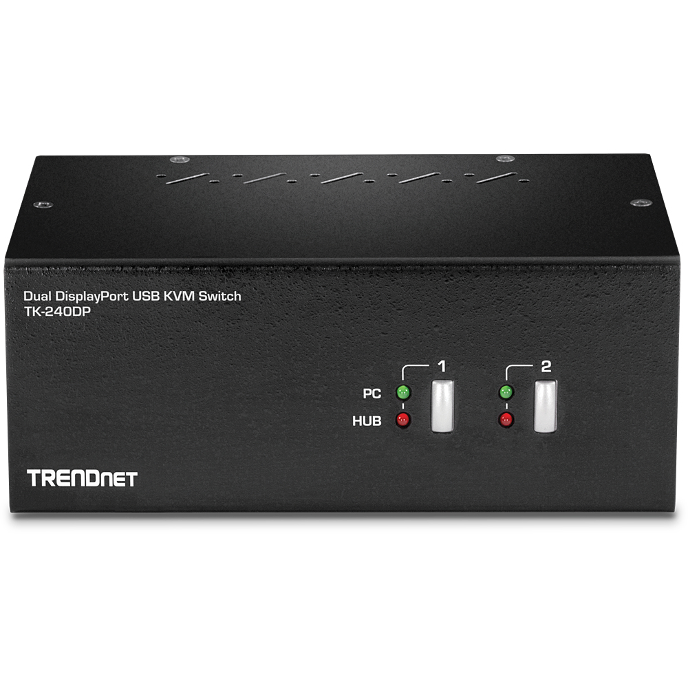 TRENDnet TK-240DP - 3840 x 2160 Pixel - 4K Ultra HD - Schwarz