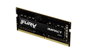 Kingston Fury Impact - DDR4 - Kit - 16 GB 2 x 8 GB - SO DIMM 260-pin - 2666 MHz - 16 GB - DDR4
