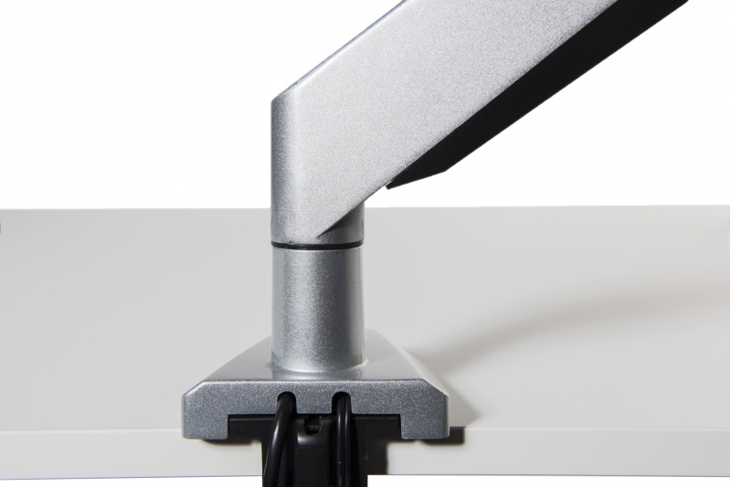 Bakker Smart Office 11 Single Monitor Arm Clamp + Bolt Through - Klemme /Bolzen - 9 kg - 25,4 cm (10 Zoll) - 68,6 cm (27 Zoll) - 75 x 100 mm - Metallisch