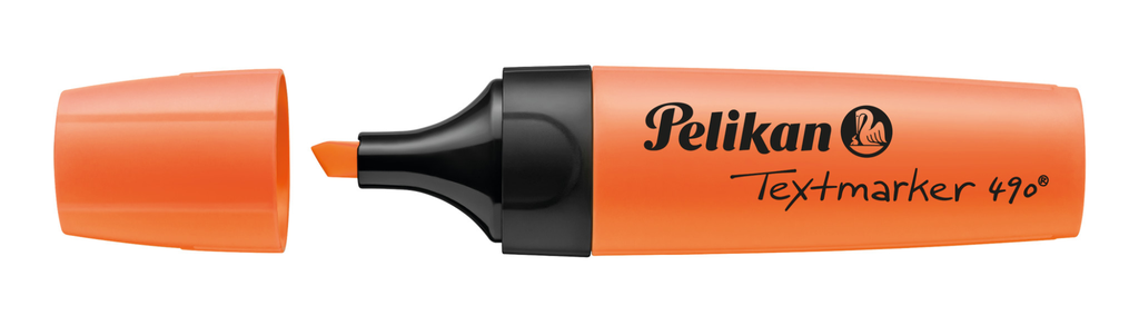 Pelikan Textmarker 490 - 1 Stück(e) - Orange - Orange - Polypropylen (PP)