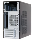 Chieftec LT-01B-OP - Mini Tower - PC - Schwarz - micro ATX - SECC - Heimbüro