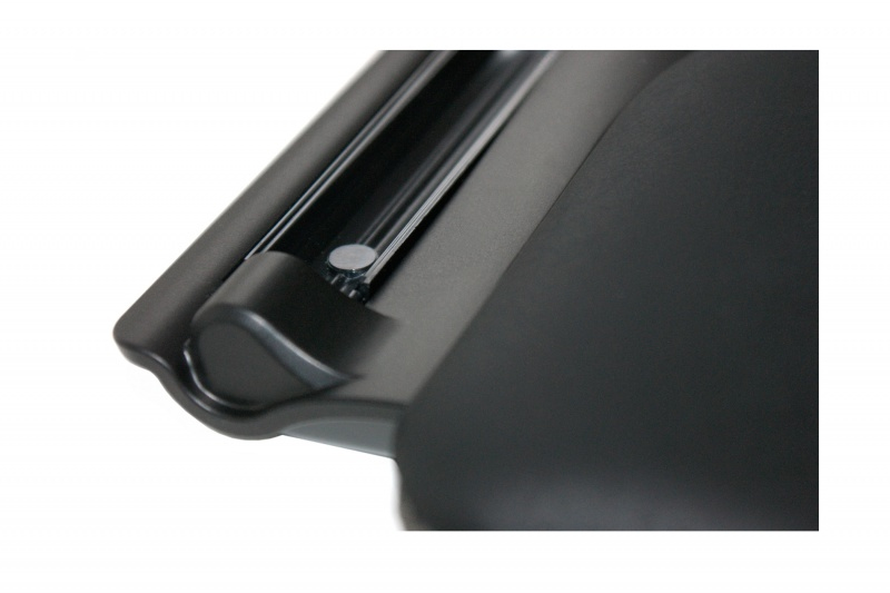Bakker ErgoSlider Plus Central Mouse - USB - Black,Silver - 800 DPI - 1.4 m - 390 mm - 102 mm