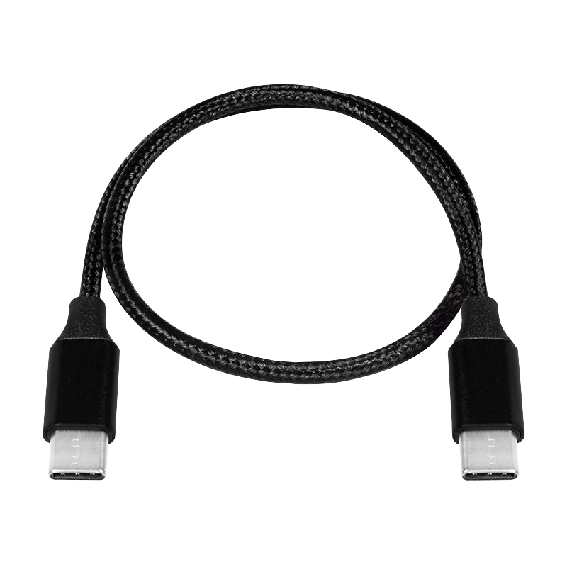 LogiLink CU0153 - 0.3 m - USB C - USB C - USB 2.0 - Black