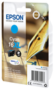 Epson Pen and crossword Singlepack Cyan 16XL DURABrite Ultra Ink - High (XL) Yield - 6.5 ml - 450 pages - 1 pc(s)