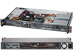 Supermicro CSE-505-203B - DDR4-SDRAM - Rack (1U) - 200 W - 0 - 40 °C - -40 - 70 °C - 8 - 90%